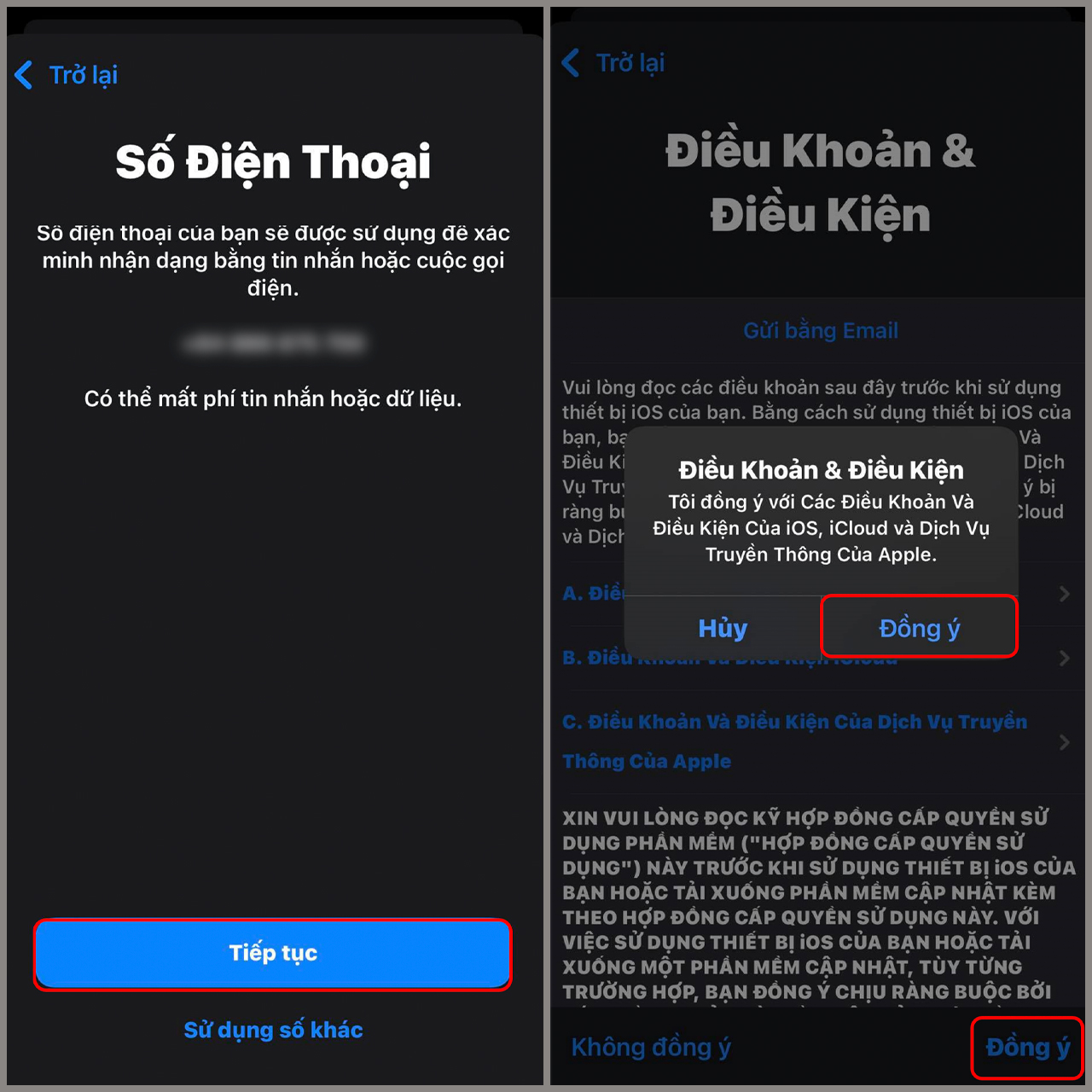 Cách tạo iCloud/Apple ID trên iPhone, iPad bước 5